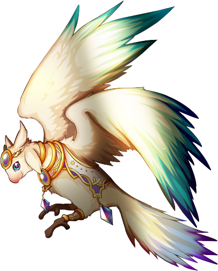 Ariel - Grand Chase Pet Ariel (500x600), Png Download