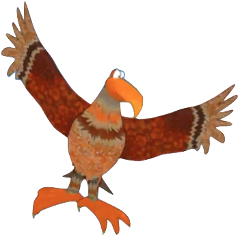 Fast Feather - Eagle (365x362), Png Download