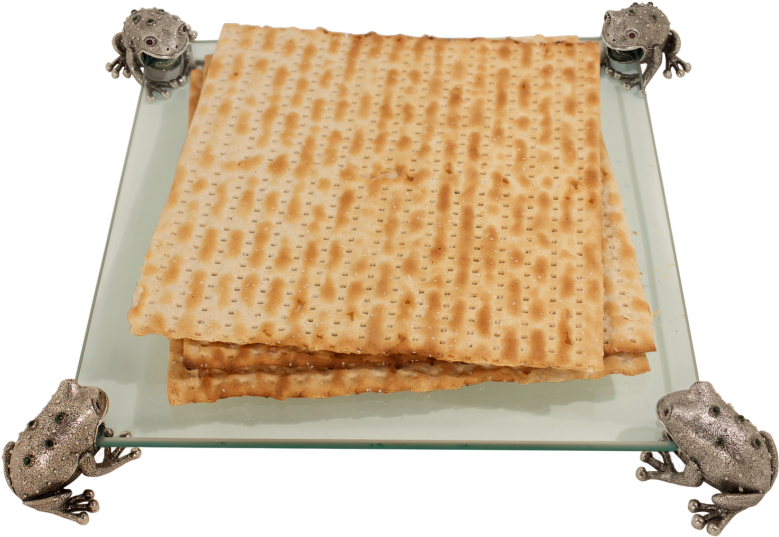 Quest Four Frogs Matzah Tray Item - Tray (800x800), Png Download