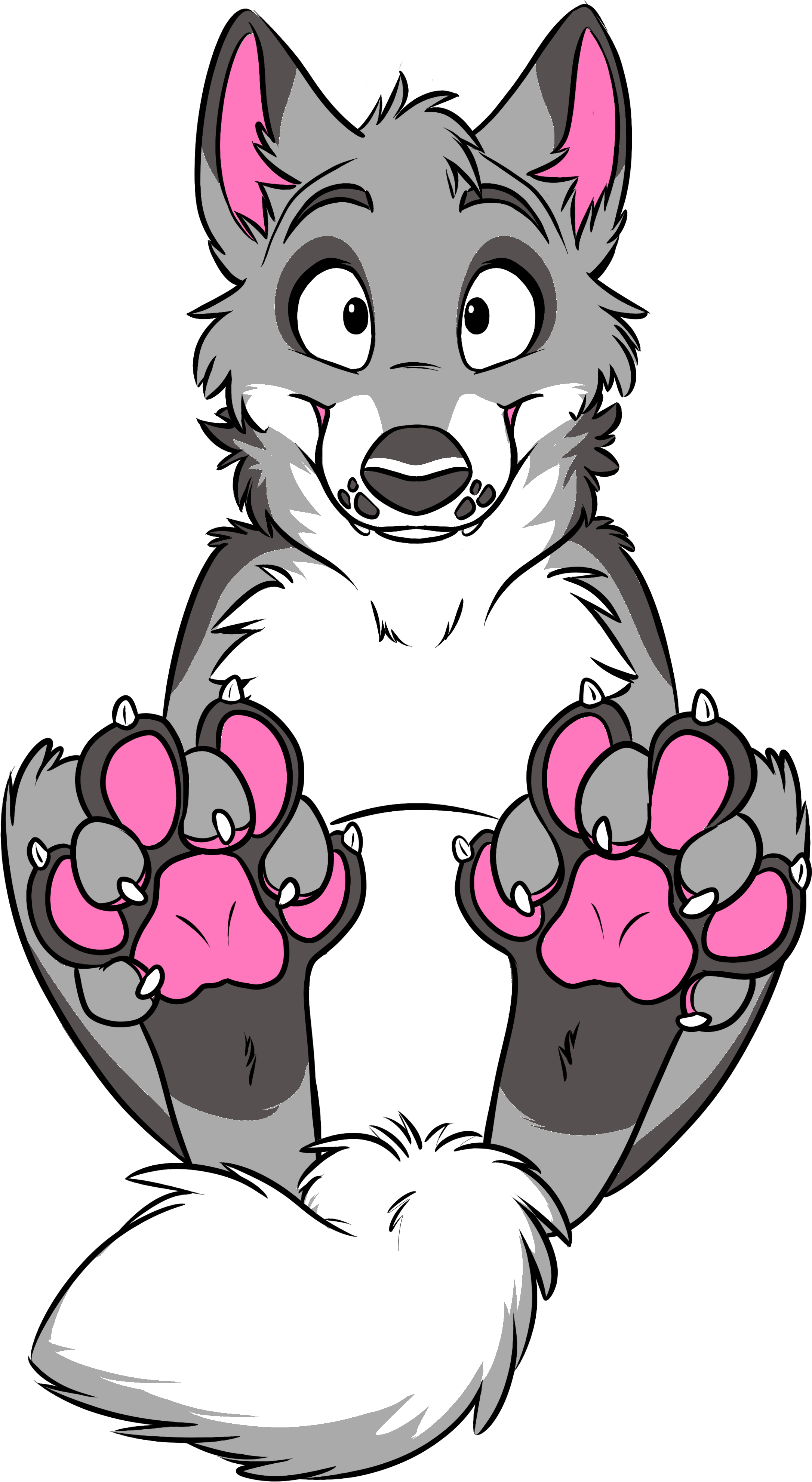 Wolf Paws (3142x4000), Png Download