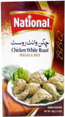 620514009070 2 - National Chicken White Roast Masala Mix 40 Grams (1.40 (400x400), Png Download