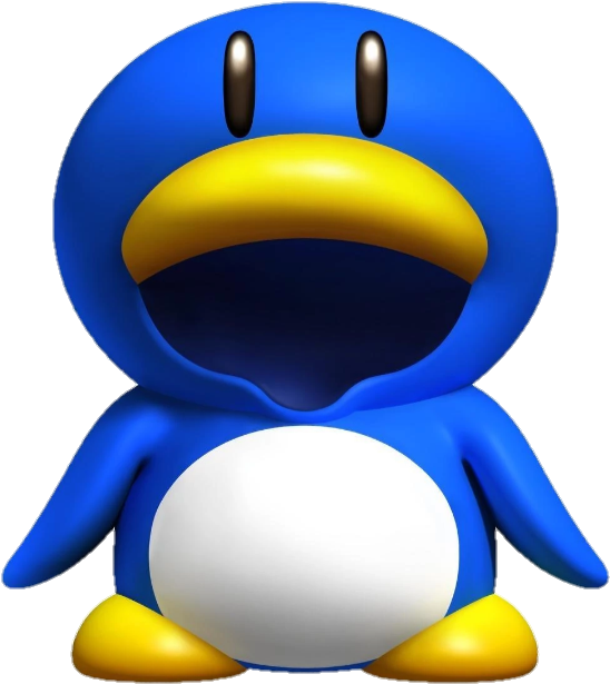 Report Abuse - Super Mario Bros Penguin (567x691), Png Download