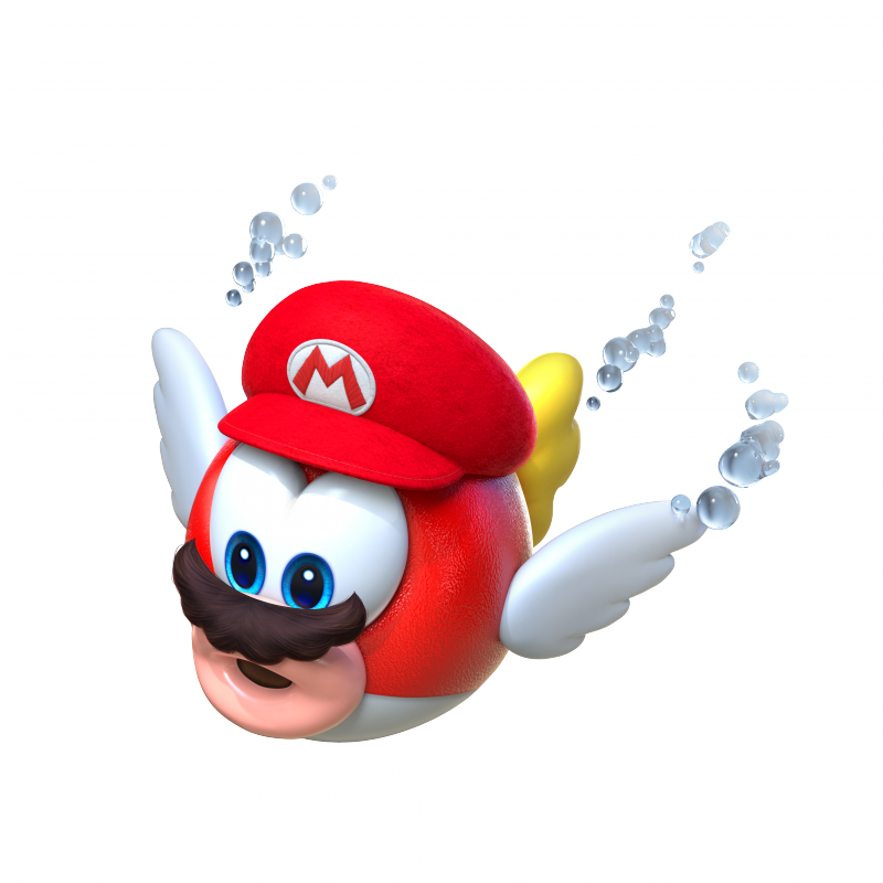 Log In / Register - Super Mario Odyssey Transformations (800x800), Png Download