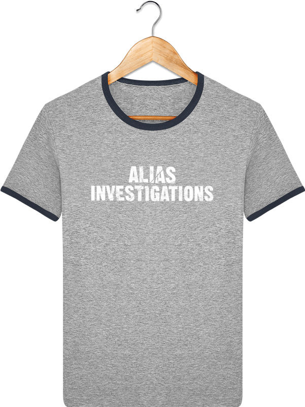 T-shirt Ringer Contrasté Homme Stanley Holds Alias - T-shirt (690x850), Png Download