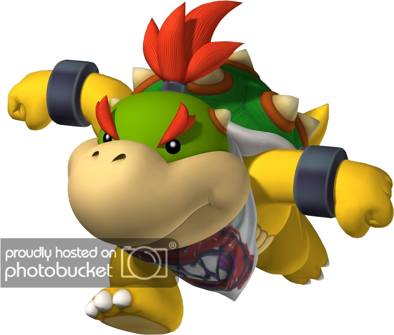 Mario - Mario Bros Bowser Jr (818x706), Png Download