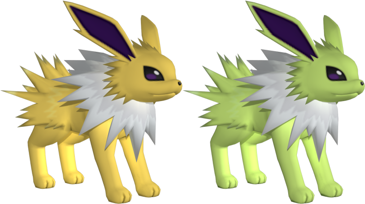 Download Zip Archive - Pokemon Jolteon 3d | Full Size PNG Download | SeekPNG