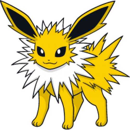 "r Really Th Thanks, Kyle I'v Never Had A Friend Before - Eeveelutions Jolteon (500x500), Png Download