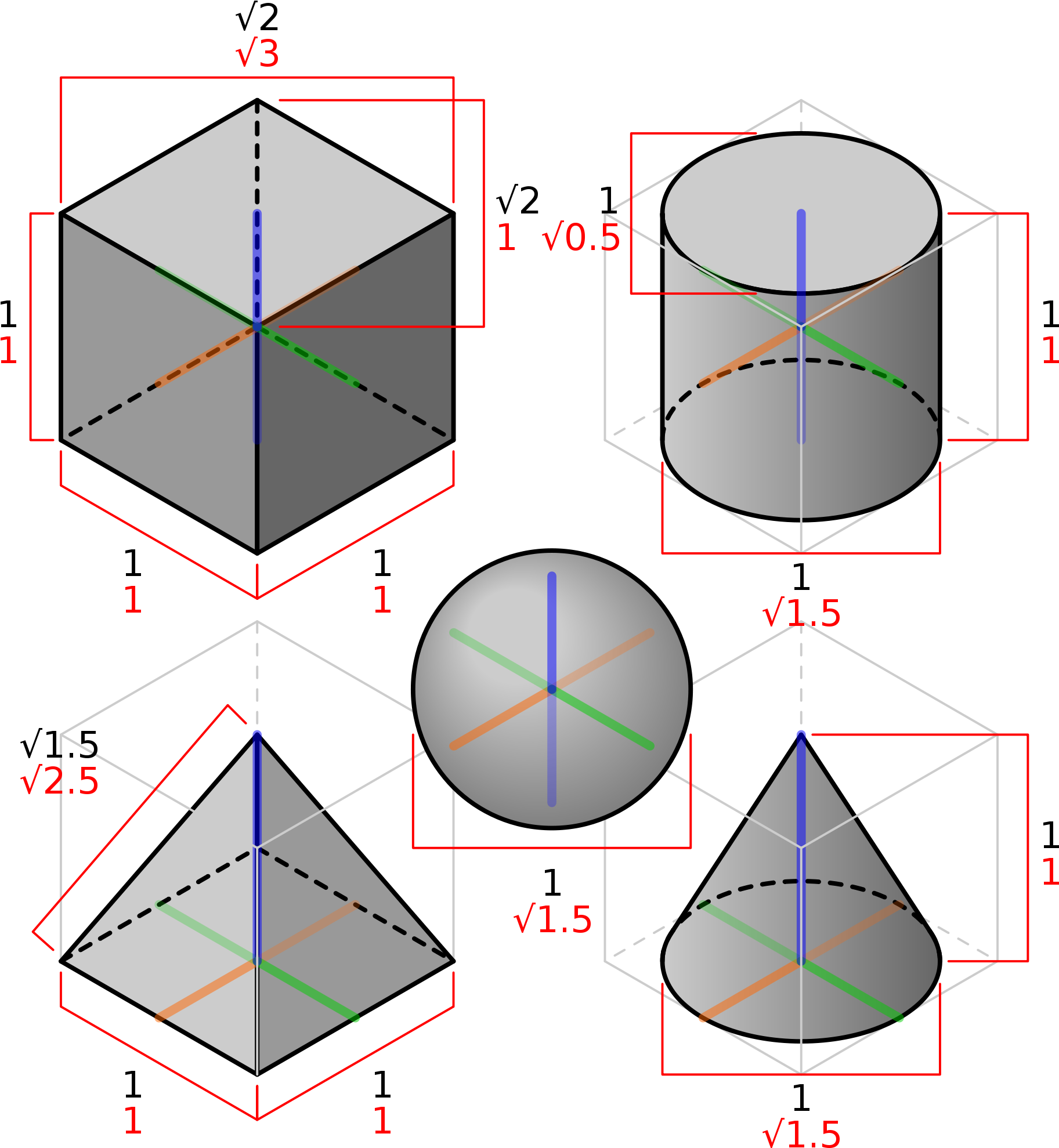 Open - Example Of Isometric Drawing (2000x2000), Png Download