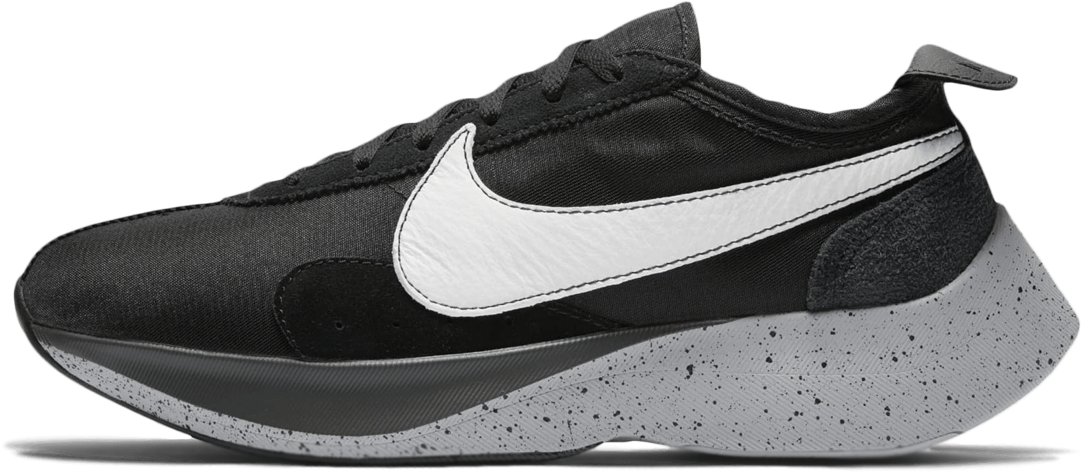 Moon Racer Black/wolf Grey - Nike Moon Racer On Feet (2000x2000), Png Download