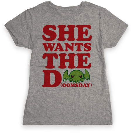 She Wants The Doomsday Womens T-shirt - Bridesmaid Shirts Funny (484x484), Png Download