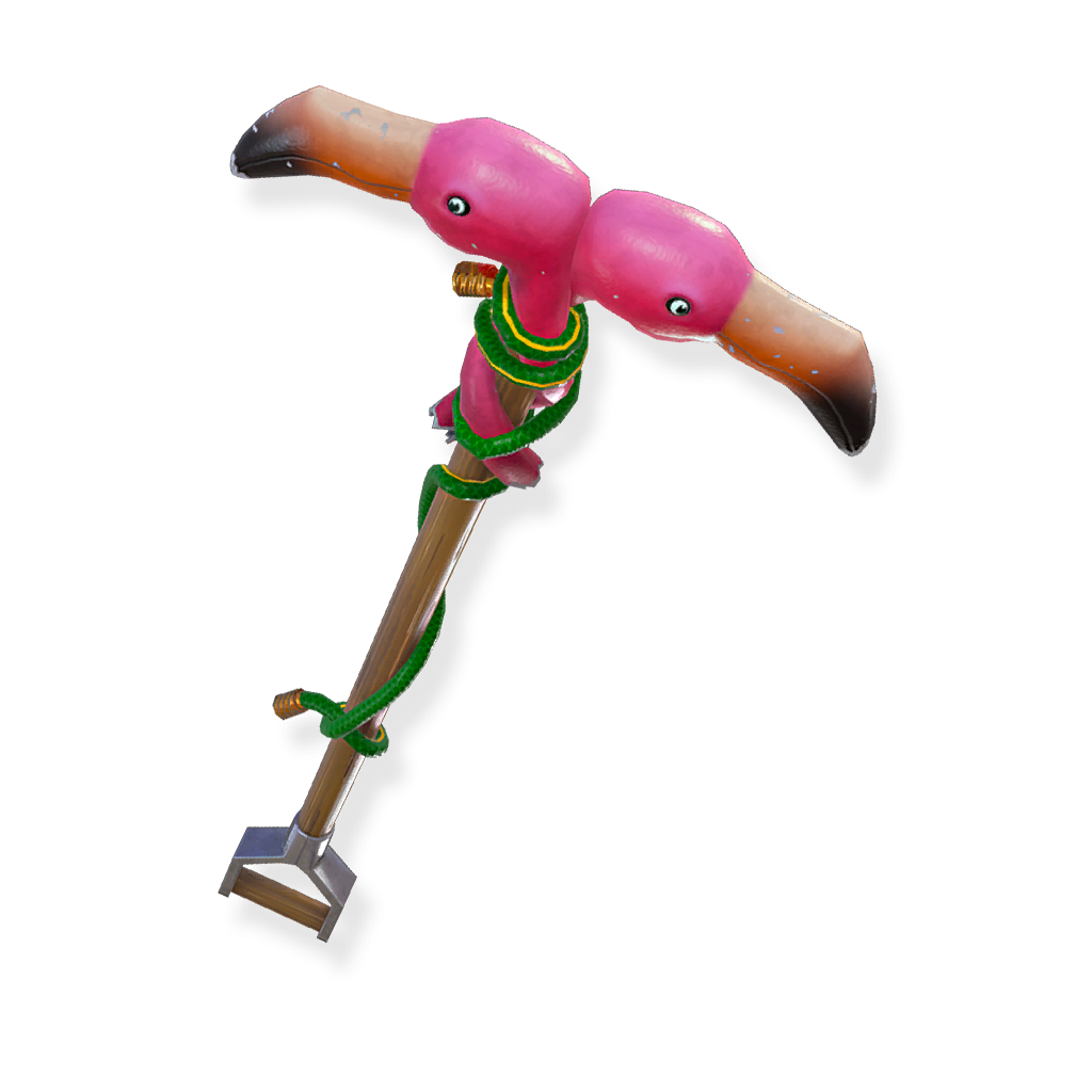 Fortnite Pink Flamingo Pickaxe (1024x1024), Png Download