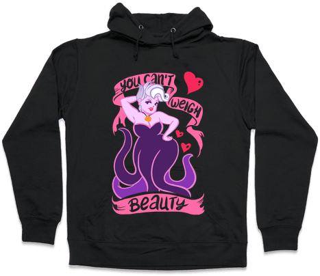 You Can't Weigh Beauty Hooded Sweatshirt - My Hero Academia Clothing (484x484), Png Download