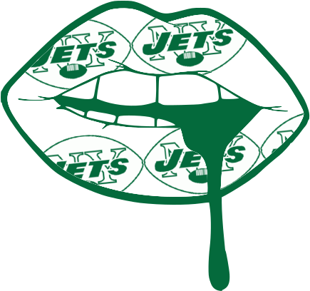 Logos And Uniforms Of The New York Jets (744x557), Png Download