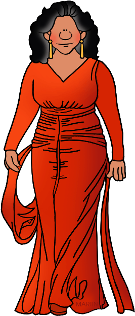 Oprah Winfrey - United States Of America (293x648), Png Download