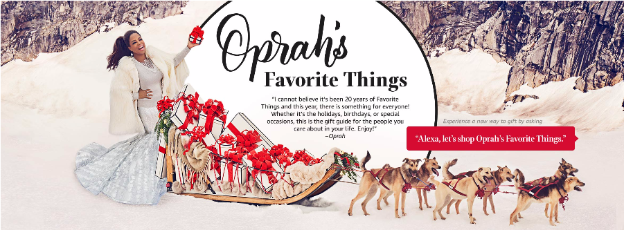Oprah - Oprah's Favourite Things 2017 (900x550), Png Download