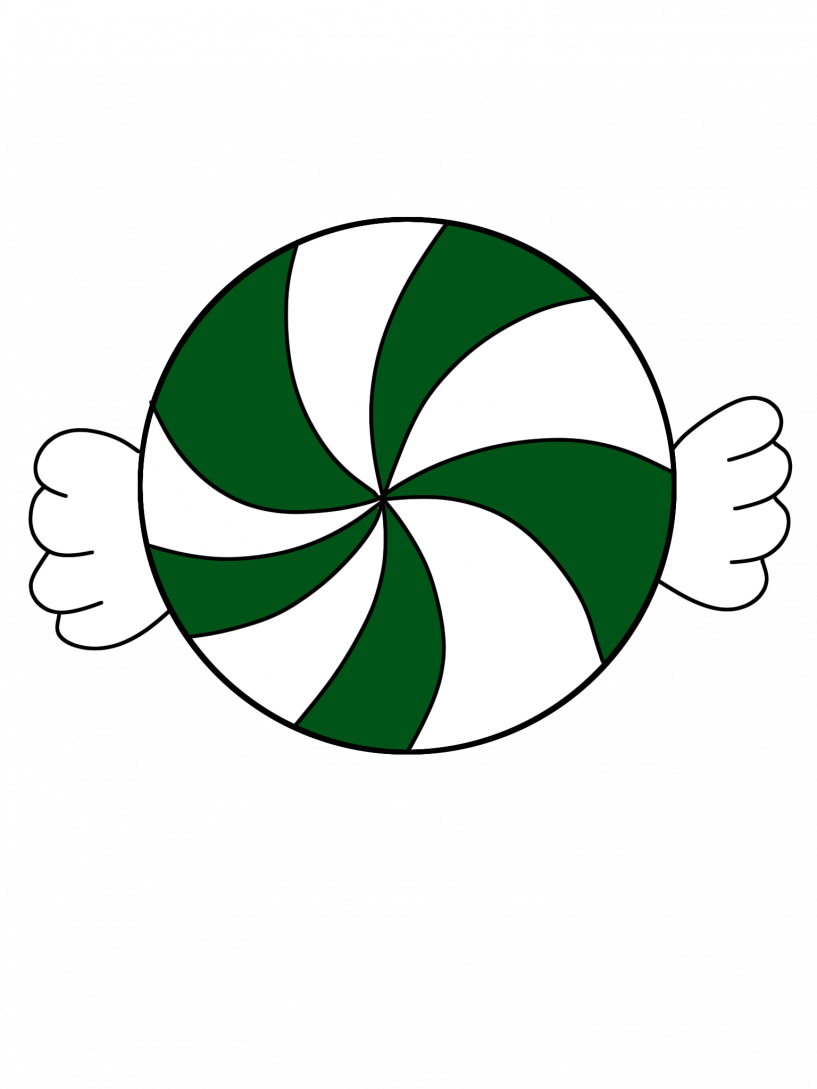 Candy Jokingart Com - Peppermint Candy Peppermint Clipart (817x1089), Png Download