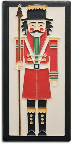 Nutcracker - Peppermint - Motawi Tileworks (480x480), Png Download