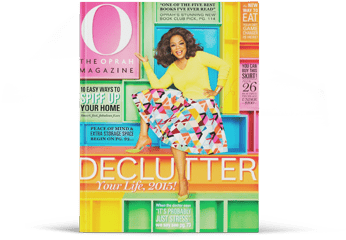 O, The Oprah Magazine (400x300), Png Download