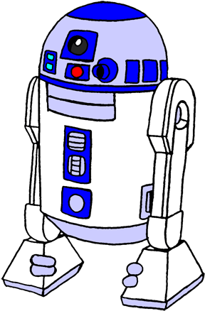 19 R2d2 Svg Animated Huge Freebie For Powerpoint - R2 D2 Clipart (300x448), Png Download