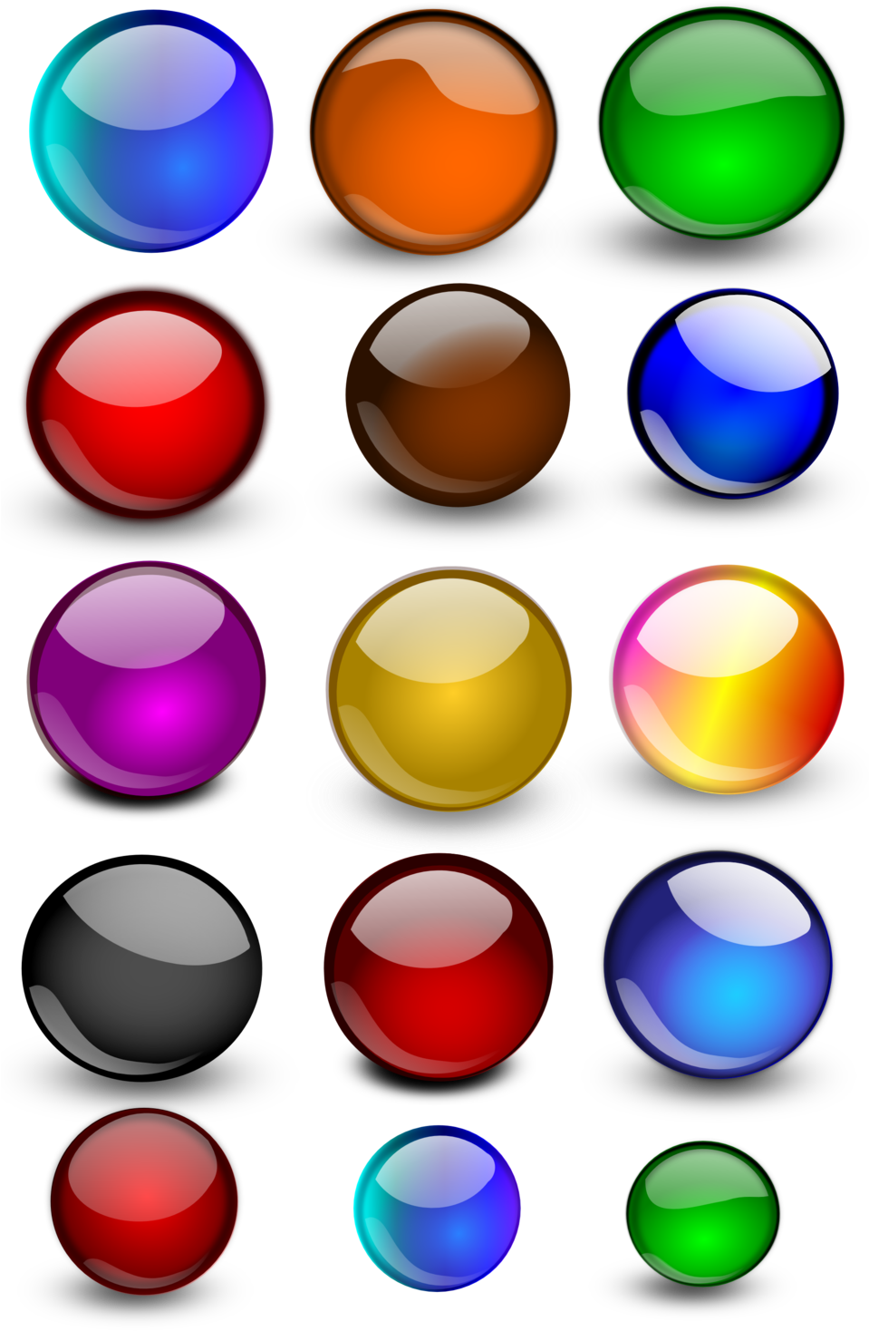 For Developers Orbs Clipart - Glossy Clipart (514x800), Png Download
