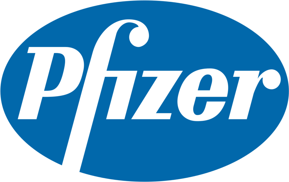 Pfizer Logo - Pfizer Logo Png (1000x652), Png Download