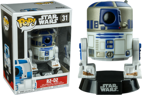 R2d2 Pop Vinyl Figurine - Star Wars (500x336), Png Download