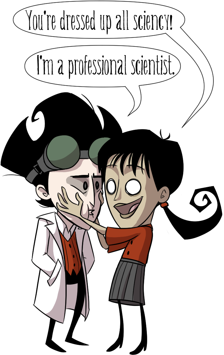 I Was Going For A 'don't Starve - Cartoon (787x1200), Png Download