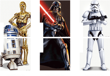 Colomo - Aclear Star Wars R2-d2 & C-3po (460x280), Png Download