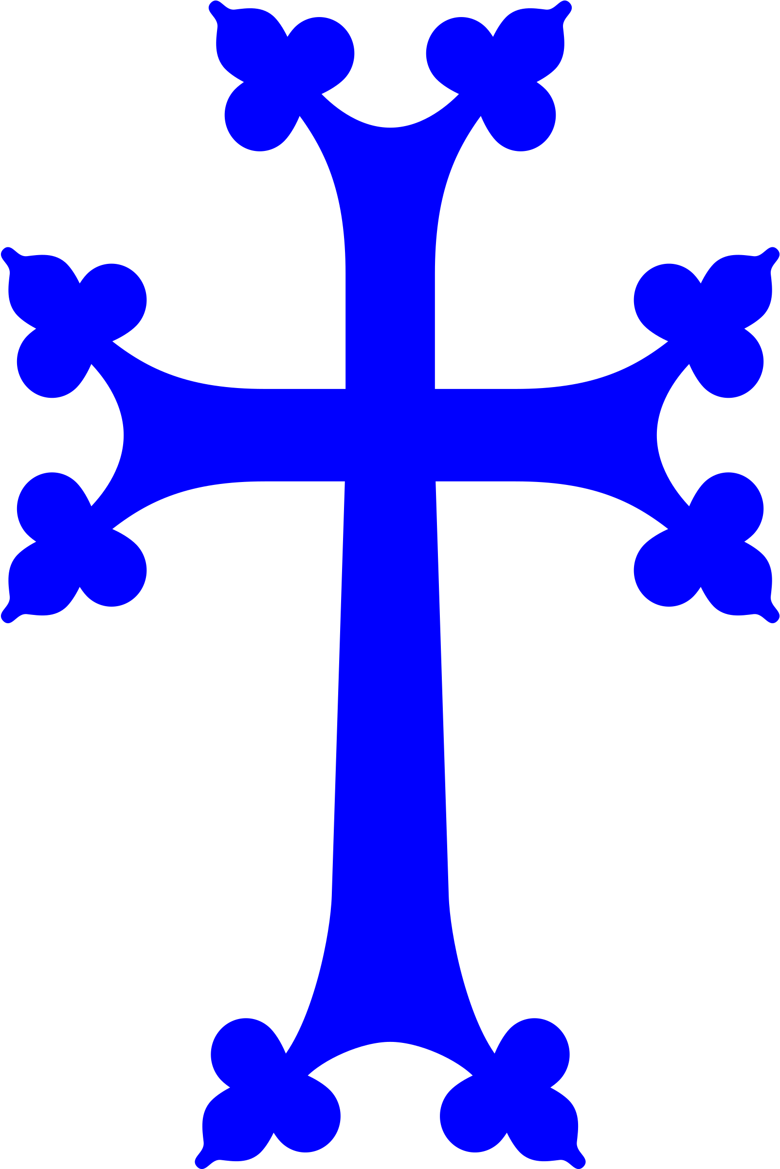 28 Collection Of Blue Cross Clipart Png - Armenian Cross Clip Art (2400x2400), Png Download
