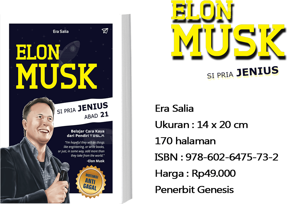 Elon Musk Si Pria Jenius Abad - High School (1181x787), Png Download