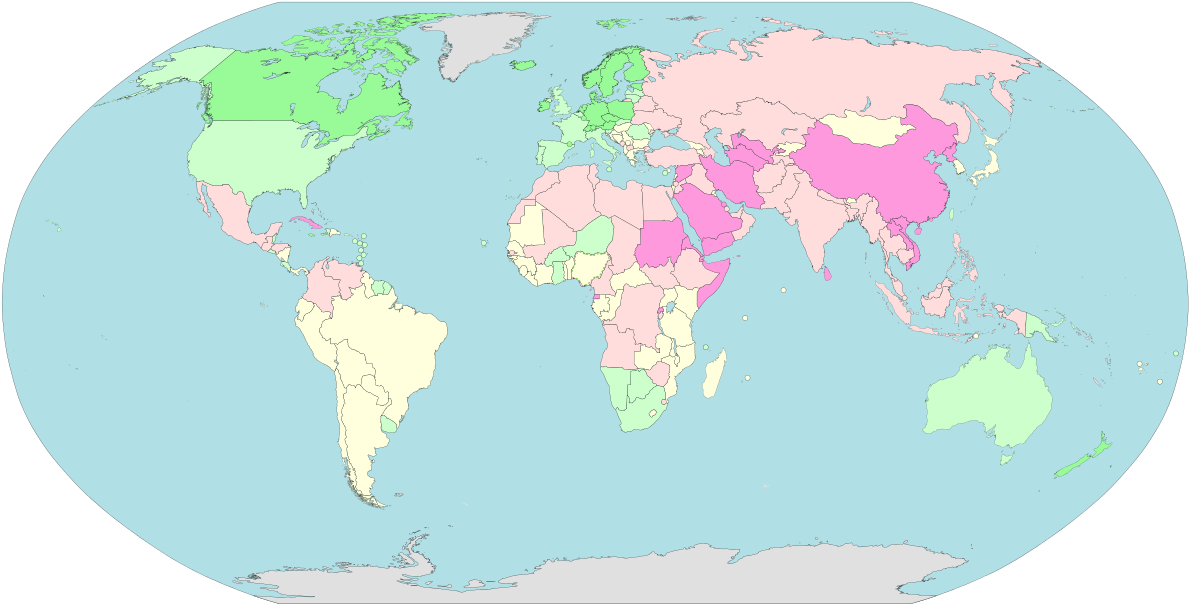2014 Press Freedom Index (1200x616), Png Download