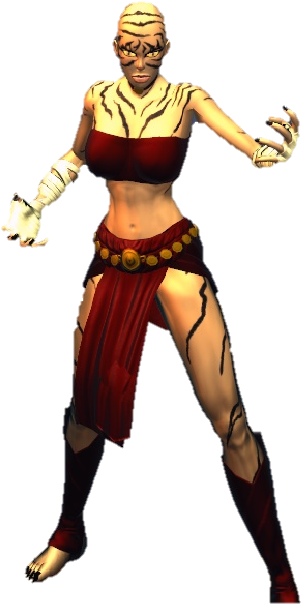 Sheva The She-beast - Woman Warrior (361x622), Png Download
