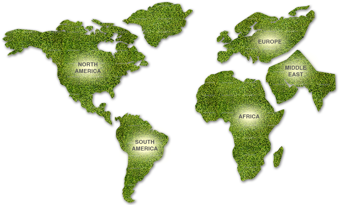 Elmich ›› Sustainable Eco-friendly Landscape & Architectural - World Map (1124x683), Png Download