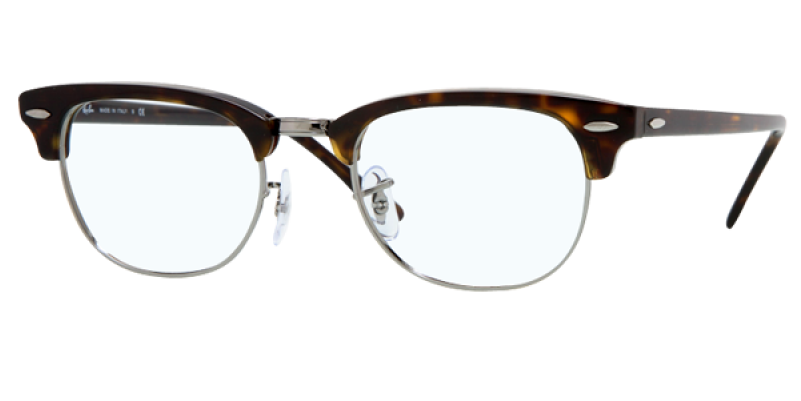 Ray Ban Glasses Clubmaster Rx5154 2012 - Ray-ban Glasses Rx5154 2012 (51/21) (800x1085), Png Download