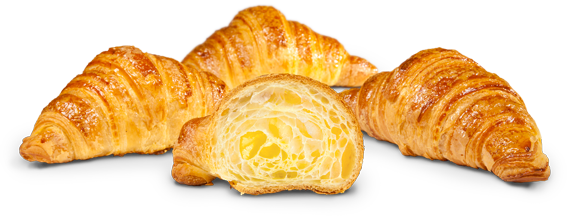 Croissant Png Free Download - Croissants Png (567x216), Png Download