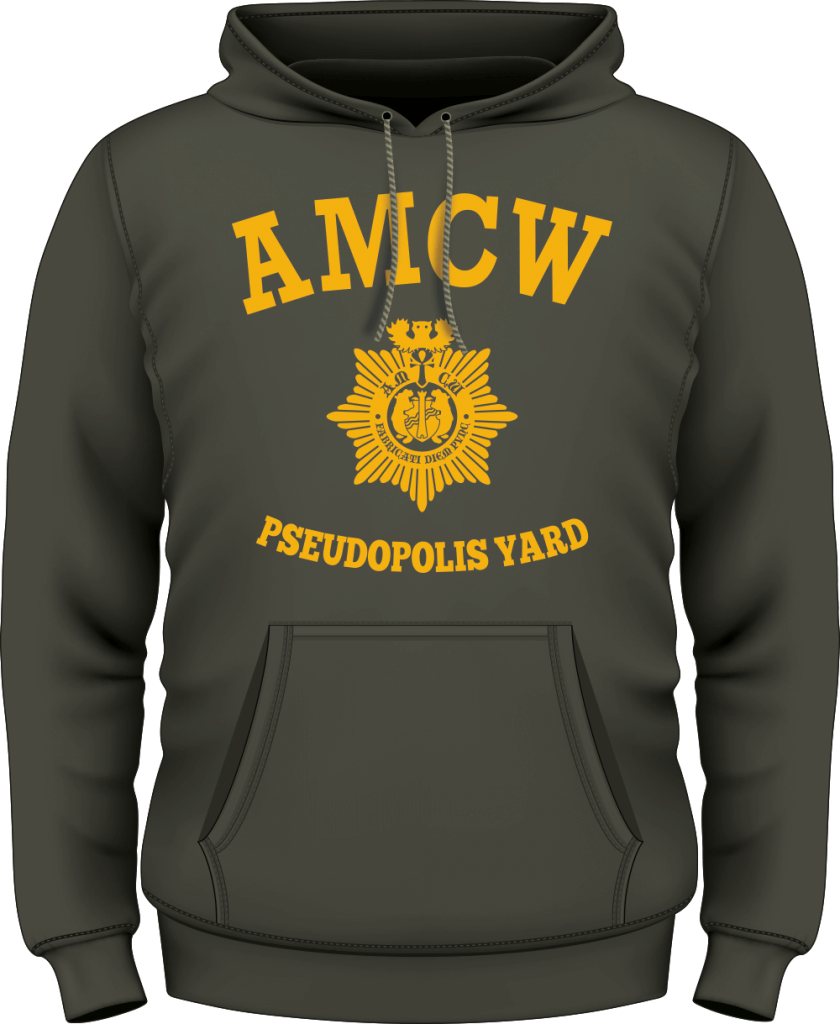 City Watch Crest Hooded Top - Watch House Pseudopolis Yard (840x1024), Png Download
