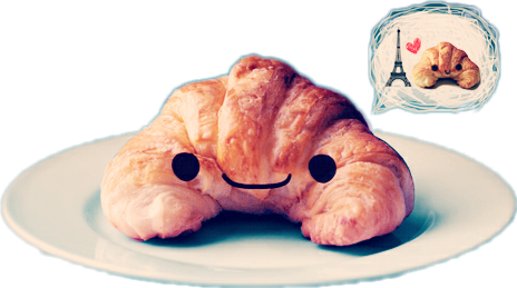 Croissant (464x259), Png Download
