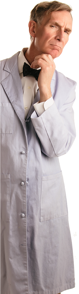 Bill Nye -educational Resources, Includes Videos, Printable - Bill Nye (550x1234), Png Download