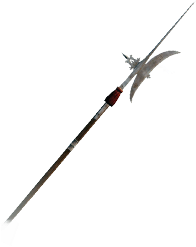 Acu Hallebarde En Croissant - Lance (522x518), Png Download