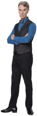 Bill Nye Arms Crossed - Bill Nye Full Body (400x400), Png Download