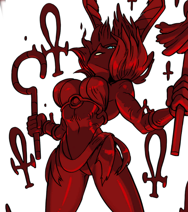 [ Img] - Eliza Skullgirls Fanart (640x720), Png Download