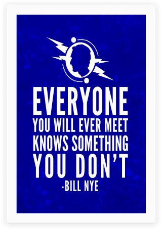Everyone You Will Ever Meet Knows Something You Don't - You Think Think The Opposite (484x484), Png Download