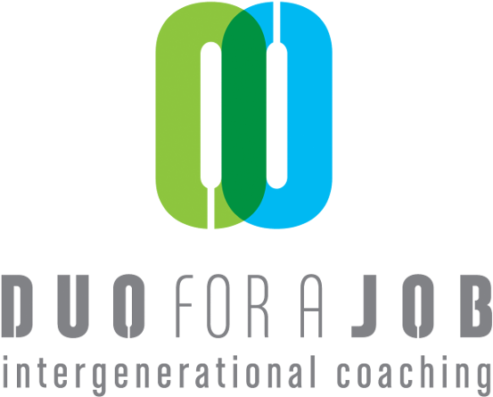 Duo For A Job Linkt Werkzoekende Jongeren Met Een Migratieachtergrond - Duo For A Job (573x452), Png Download