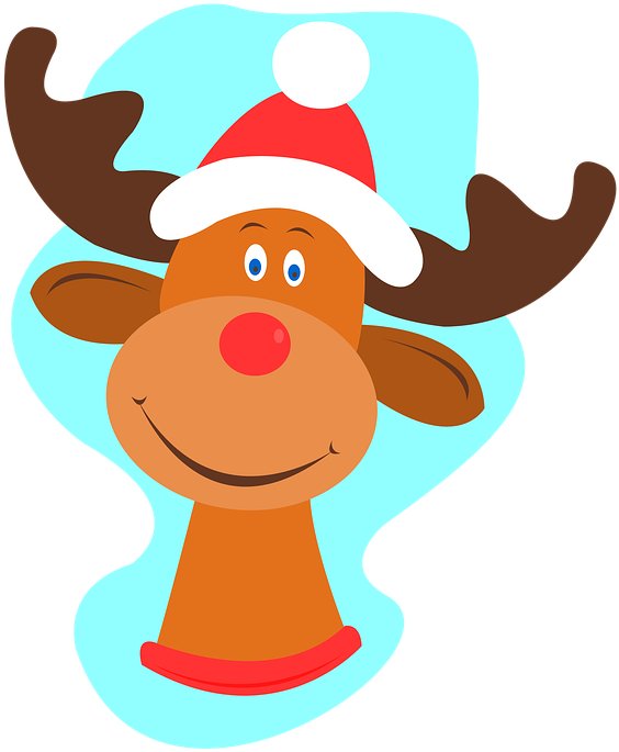 Rudolph The Red-nosed Reindeer Under Investigation - Christmas Day (600x720), Png Download