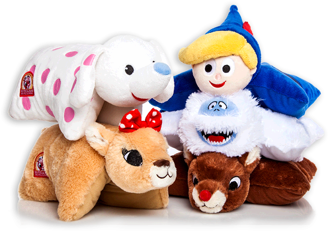 Rudolph The Red-nosed Reindeer ® 50th Anniversary Collectible - Rudolph The Red Nosed Reindeer Movie Plush Character: (654x654), Png Download