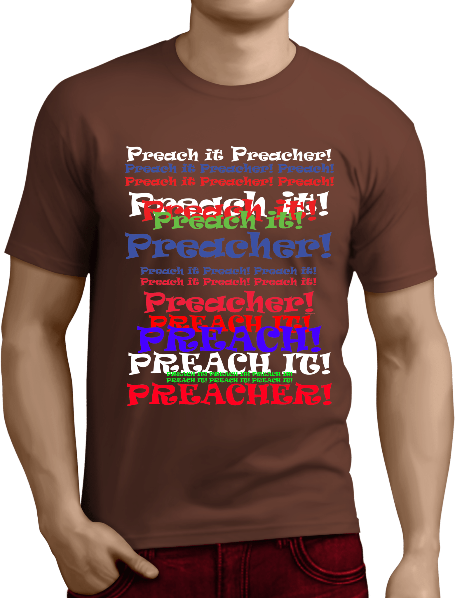 Preach It Preacher - Inspired By The Reliant Regal Classic Fools (2389x2048), Png Download