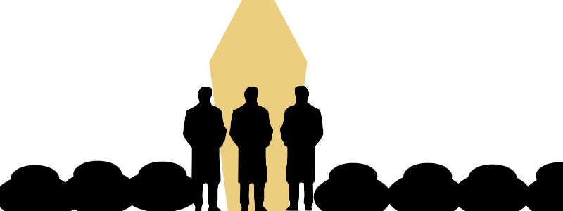 Preacher In Robe With Arms Outstretched Png Banner - Shadrach Meshach Abednego Silhouette (800x300), Png Download