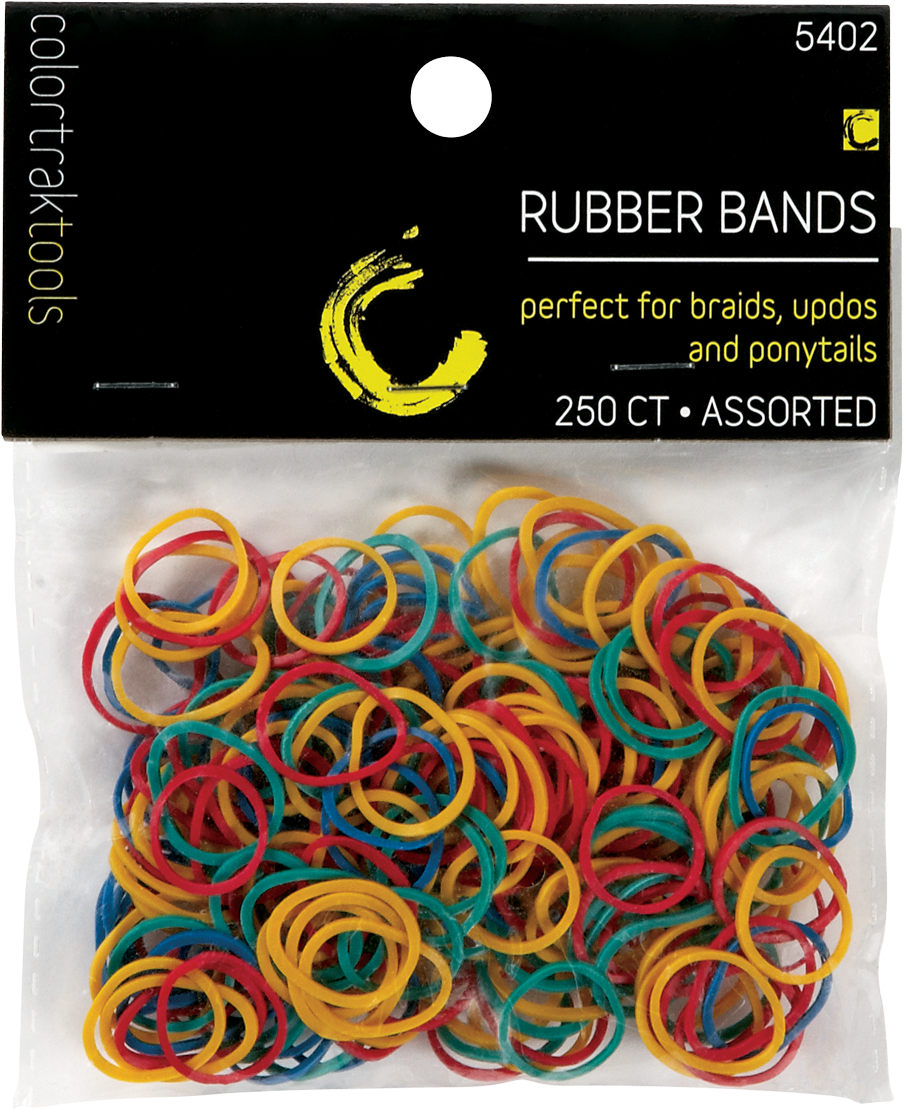 Colortrak Rubber Bands - Colortrak Tools 5403 Rubber Bands 250 Count Black (1600x1600), Png Download