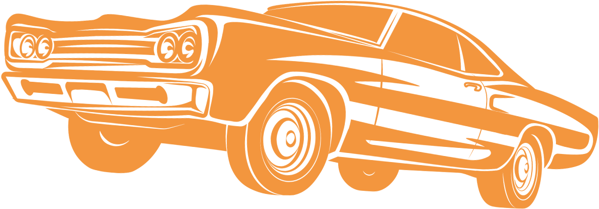 Aoh Car Show Orange Car - Car (1186x660), Png Download