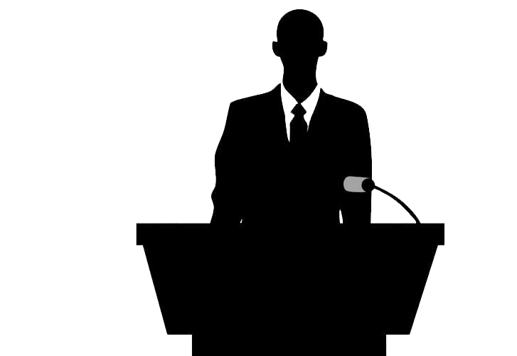Preacher Seventh Day Adventist Reform Movement East - Speech Png Silhouette (800x500), Png Download